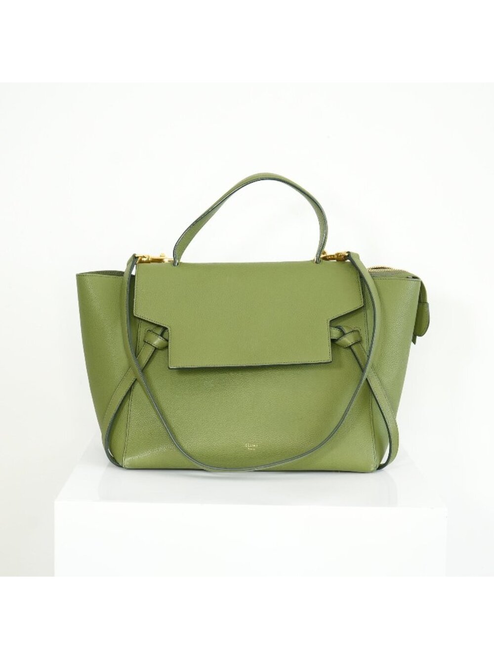 Celine Green Nano Belt Bag
